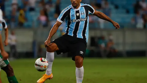 Foto: Maxi Franzoi/AGIF - Diego Souza jogador do Grêmio durante partida contra o Juventude no estádio Arena do Grêmio pelo campeonato Gaúcho 2022