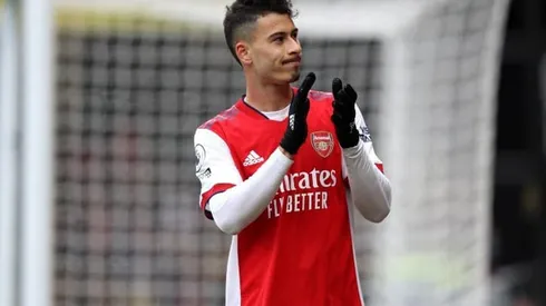 Julian Finney/Getty ImagesGabriel Martinelli está em boa fase no Arsenal e foi lembrado por Tite na convocação desta sexta-feira (11)