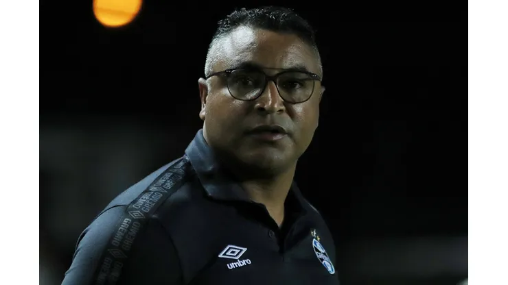 Joao Vitor Rezende Borba/AGIF - Roger Machado, técnico do Grêmio