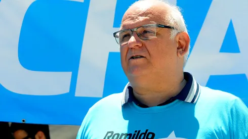 Ricardo Rimoli/ AGIF – Romildo Bolzan, presidente do Grêmio