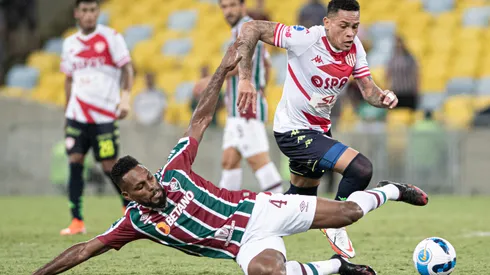 Foto: Jorge Rodrigues/AGIF – Organizada do Fluminense protesta contra atual fase do Clube