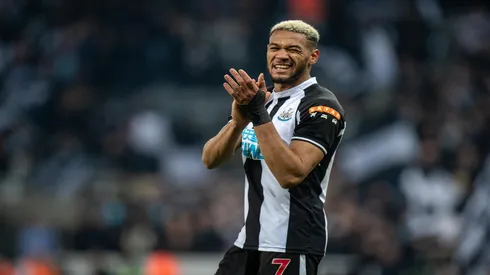 Sebastian Frej/MB Media/ Getty Images – Joelinton, volante do Newcastle