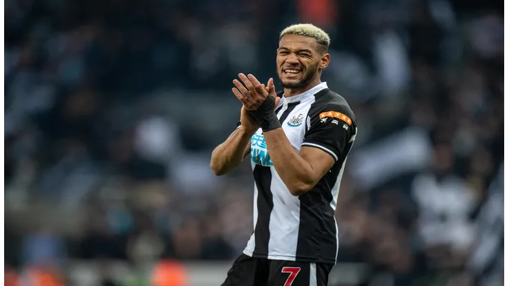 Sebastian Frej/MB Media/ Getty Images - Joelinton, volante do Newcastle