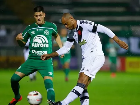 JEJUM! Vasco empata com a Chape em SC e chega a três jogos sem vencer na Série B