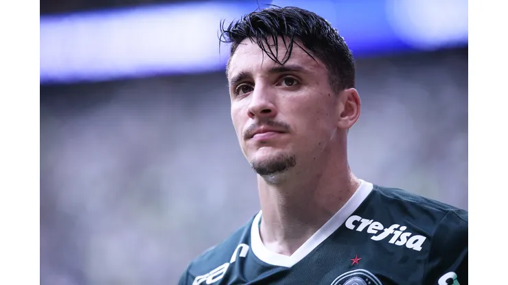 Ettore Chiereguini/AGIF - Joaquín Piquerez, lateral-esquerdo do Palmeiras