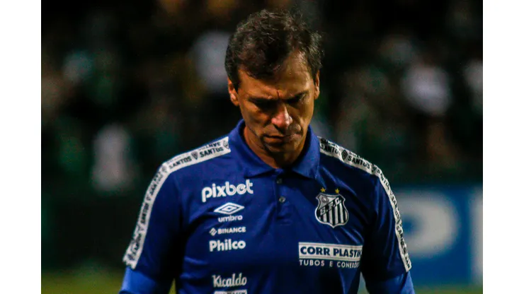 Gabriel Machado/AGIF - Fabian Bustos, técnico do Santos