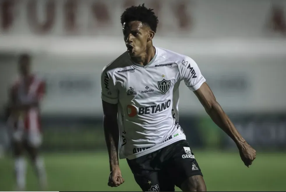 Dylan Borrero virou assunto no Vasco – Foto: Pedro Souza/Atlético-MG.
