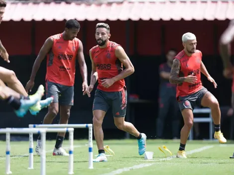 Isla e mais 1: Flamengo deve enfrentar Palmeiras com novidades