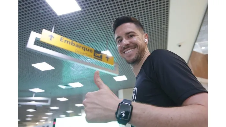 Vítor Silva/ BFR Gustavo Sauer, atacante do Botafogo