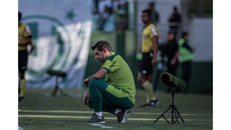 Isabela Azine/AGIF - Abel Ferreira, técnico do Palmeiras