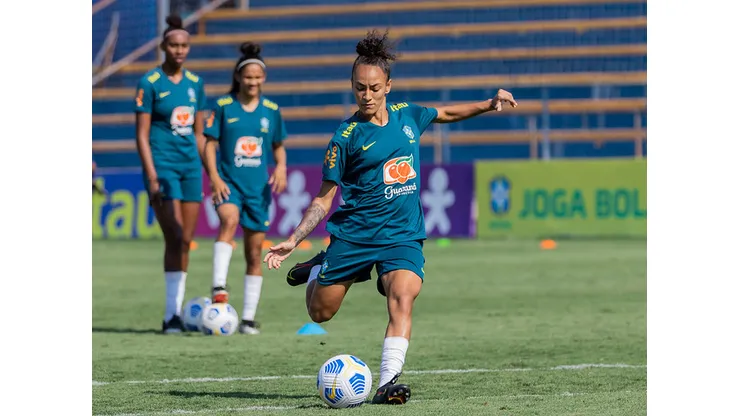 Foto: Flickr CBF Oficial - Seleção Brasileira feminina se prepara para fase final do torneio