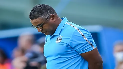 Pedro H. Tesch/AGIF – Roger Machado, técnico do Grêmio