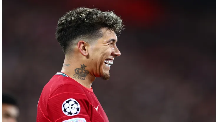Roberto Firmino em sua passagem pelo Liverpool. Foto: Clive Brunskill/ Getty Images