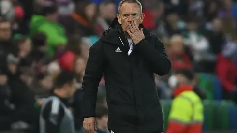 Ramsey Cardy/Getty Images – Kenny Shiels, técnico da seleção feminina da Irlanda do Norte