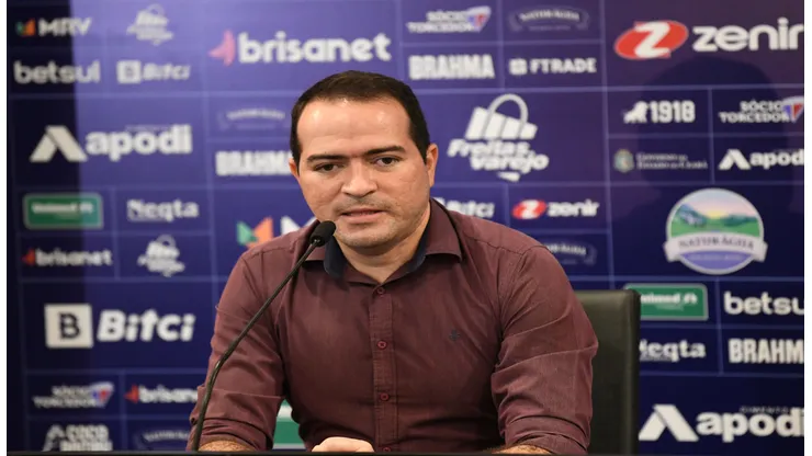 Kely Pereira/AGIF - Marcelo Paz, presidente do Fortaleza