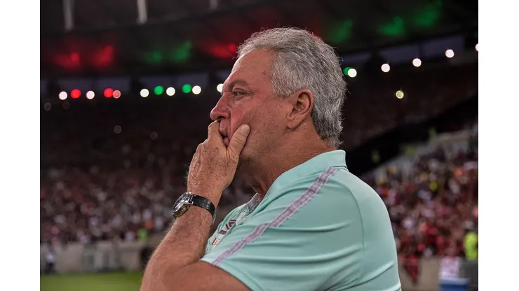 Foto: Thiago Ribeiro/AFIG/Abel Braga em jogo pelo Fluminense