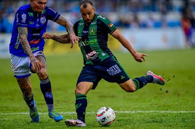Rodolfo em ação pelo América-MG (Instagram/Reprodução)
