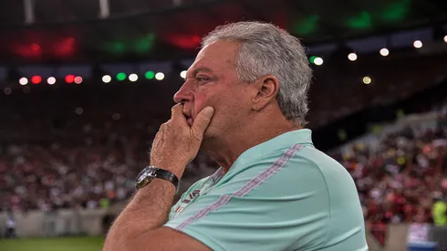 Thiago Ribeiro/AGIF – Abel Braga, técnico do Fluminense