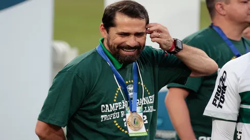 Robson Mafra/AGIF – Gustavo Morínigo, técnico do Coritiba