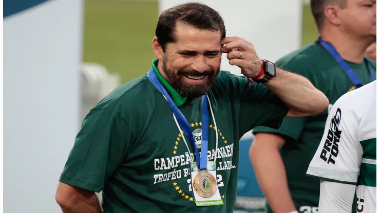 Robson Mafra/AGIF - Gustavo Morínigo, técnico do Coritiba
