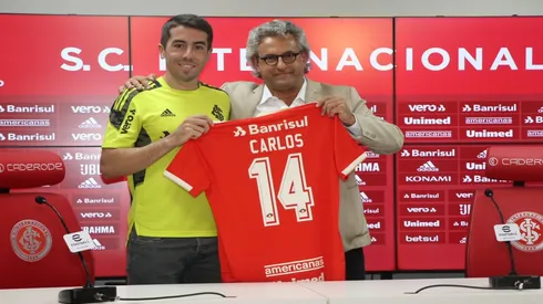 Divulgação/Internacional – Carlos de Pena, meia-atacante do Inter