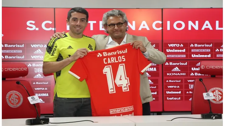 Divulgação/Internacional - Carlos de Pena, meia-atacante do Inter