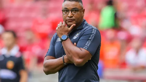 Pedro H. Tesch/AGIF – Roger Machado, técnico do Grêmio