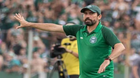 Robson Mafra/AGIF - Gustavo Morínigo, técnico do Coritiba