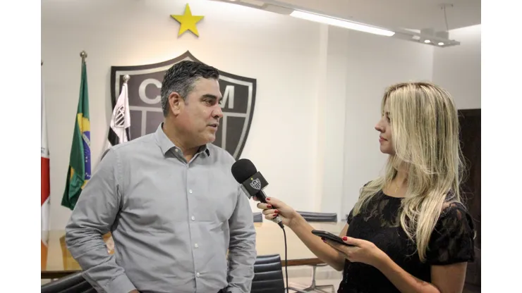 Foto: (Pedro Souza/Atlético) - Sérgio Sette Câmara foi presidente do Atlético entre 2018 e 2020