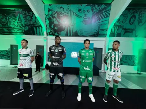Coritiba apresenta linha de uniformes para o restante da temporada