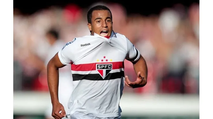 Rubens Chiri / São Paulo FC - Lucas Moura, ex-meia do São Paulo