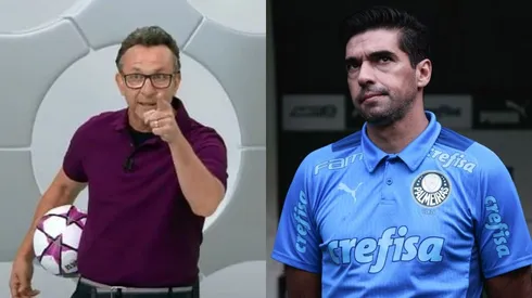 Foto Neto: Reprodução/TV Band – Foto Abel Ferreira: Ettore Chiereguini/AGIF – Neto revela proposta para Abel deixar o Palmeiras