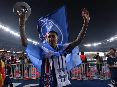 Dí María se despede do PSG; Adeus é marcado por choro e homenagem do elenco parisiense