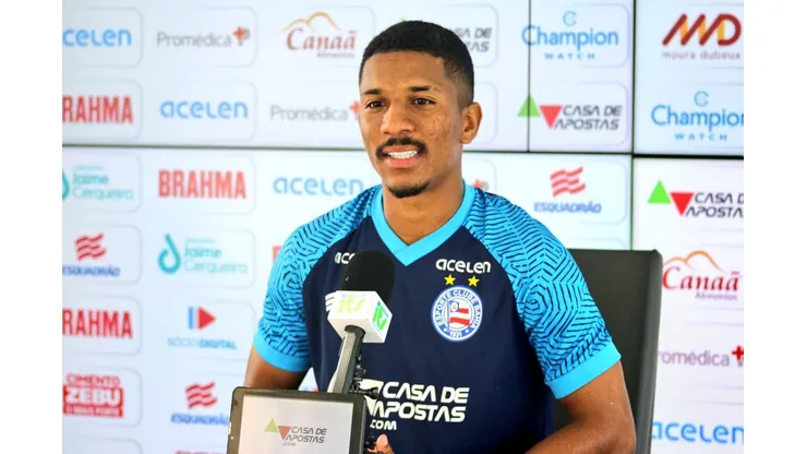 Rafael Machaddo / EC Bahia - Matheus Davó, atacante do Bahia