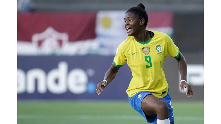 Adriano Fontes/CBF - Jhonson, jogadora da Seleção Feminina sub-17