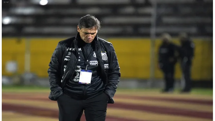 API/AGIF - Fabían Bustos, técnico do Santos