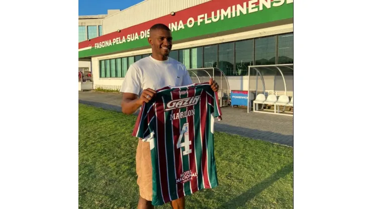 Comunicação/Fluminense - Marlon, ex-zagueiro do Fluminense