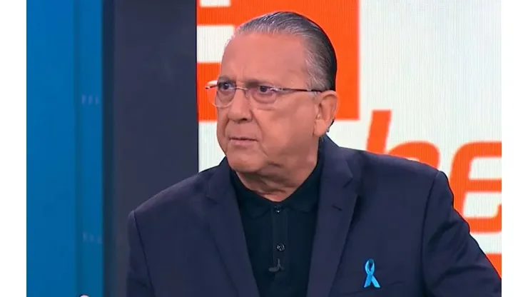 Foto: Reprodução/SPORTV - Galvão Bueno fala sobre o Cruzeiro.