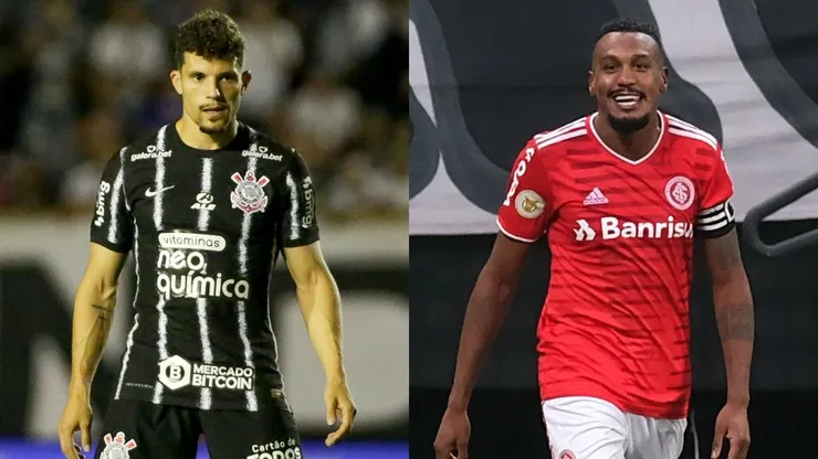 Foto Rafael Ramos: Rodrigo Coca/Ag. Corinthians e Foto Edenílson: Marcello Zambrana/AGIF | Corinthians toma atitude perante polêmica contra o Internacional