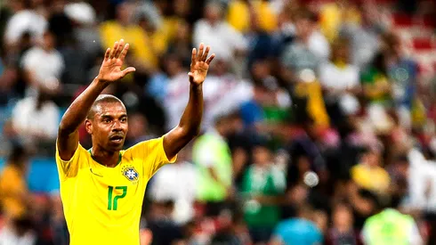 Moscou – 27/06/2018 – Copa do Mundo 2018 – Brasil X Servia – Fernandinho do Brasil durante partida contra o Servia no estadio Spartak pelo campeonato Copa do Mundo 2018. Foto: Ale Cabral/AGIF