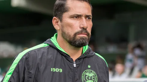 Robson Mafra/AGIF – Gustavo Morínigo, técnico do Coritiba