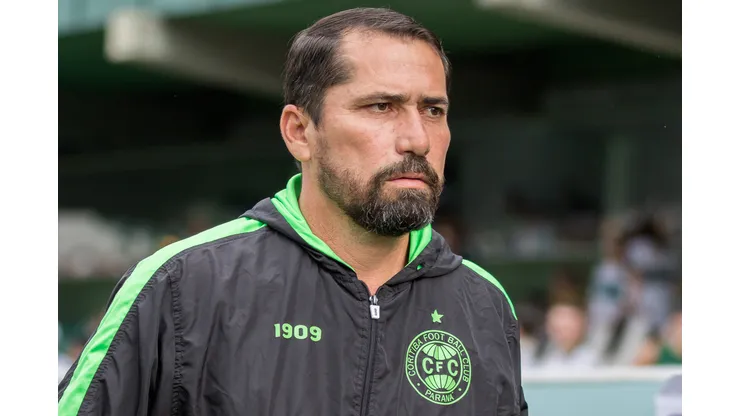 Robson Mafra/AGIF - Gustavo Morínigo, técnico do Coritiba