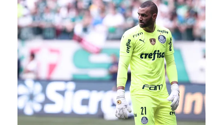 Ettore Chiereguini/AGIF - Weverton, goleiro do Palmeiras