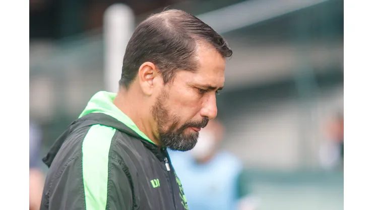 Gabriel Machado/AGIF- Gustavo Morínigo, técnico do Coritiba