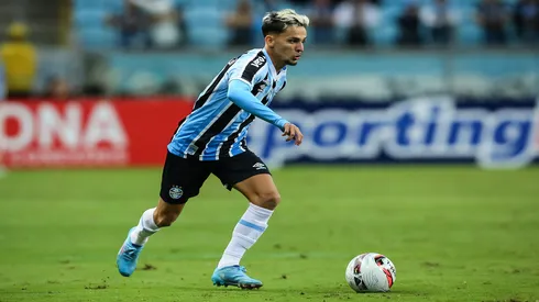 Pedro H. Tesch/AGIF – Gabriel Teixeira, atacante do Grêmio