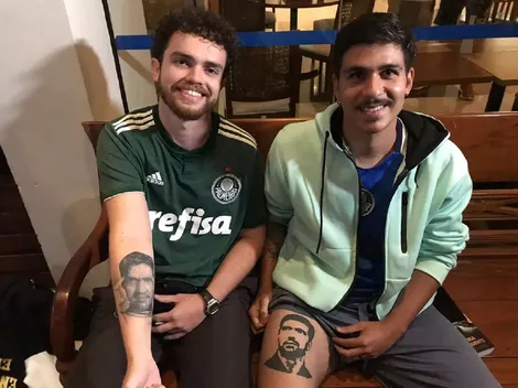 Torcedores tatuam Abel Ferreira na pele e esbanjam admiração pelo treinador 