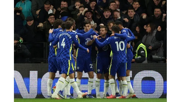 Divulgação/ Chelsea - Elenco do Chelsea