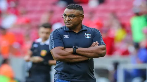 Pedro H. Tesch/AGIF – Roger Machado, técnico do Grêmio