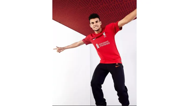 Divulgação/ Liverpool - Luis Díaz, ponta do Liverpool