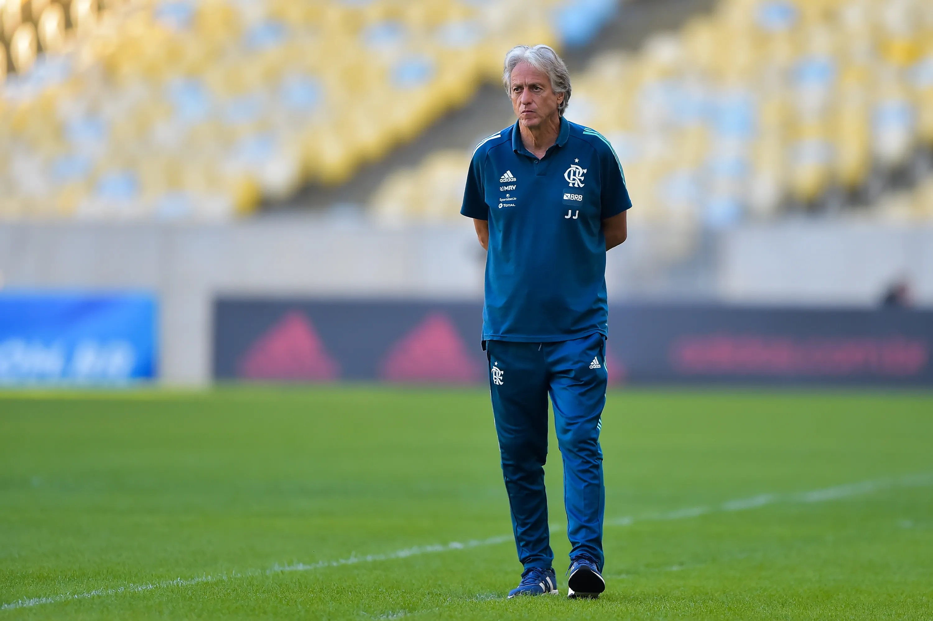 Foto: Thiago Ribeiro/AGIF – Jorge Jesus revelou que tem interesse em retornar ao Flamengo